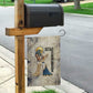 Thoth Garden Flag Ibis Head and Ancient Scroll Egyptian Wisdom