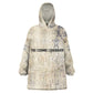 Thoth Kid Wearable Blanket Hoodie Ibis Head and Ancient Scroll Egyptian Wisdom