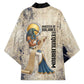 Thoth Kimono Ibis Head and Ancient Scroll Egyptian Wisdom