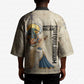 Thoth Kimono Ibis Head and Ancient Scroll Egyptian Wisdom