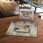 Thoth Puzzle Ibis Head and Ancient Scroll Egyptian Wisdom