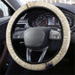 Thoth Steering Wheel Cover Ibis Head and Ancient Scroll Egyptian Wisdom