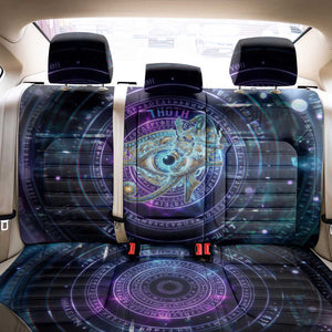 Thoth Ancient Egyptian Cosmic Back Car Seat Cover with Sacred Eye and Baboon Symbol Theme