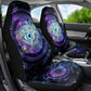 Thoth Ancient Egyptian Cosmic Car Seat Cover with Sacred Eye and Baboon Symbol Theme