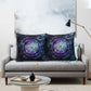 Thoth Ancient Egyptian Cosmic Pillow Cover with Sacred Eye and Baboon Symbol Theme