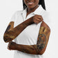 Onuris Arm Sleeves Egyptian War God Slayer of Enemies Spear Lion Ancient Battle
