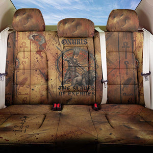 Onuris Back Car Seat Cover Egyptian War God Slayer of Enemies Spear Lion Ancient Battle