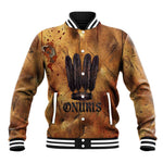 Onuris Baseball Jacket Egyptian War God Slayer of Enemies Spear Lion Ancient Battle