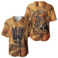 Onuris Baseball Jersey Egyptian War God Slayer of Enemies Spear Lion Ancient Battle
