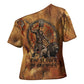 Onuris Cross Shoulder Shirt Egyptian War God Slayer of Enemies Spear Lion Ancient Battle