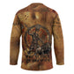 Onuris Hockey Jersey Egyptian War God Slayer of Enemies Spear Lion Ancient Battle