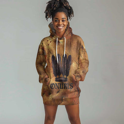 Onuris Hoodie Dress Egyptian War God Slayer of Enemies Spear Lion Ancient Battle