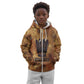 Onuris Kid Hoodie Egyptian War God Slayer of Enemies Spear Lion Ancient Battle