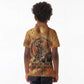Onuris Kid Polo Shirt Egyptian War God Slayer of Enemies Spear Lion Ancient Battle