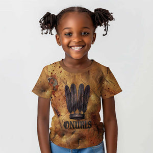 Onuris Kid T shirt Egyptian War God Slayer of Enemies Spear Lion Ancient Battle