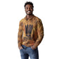 Onuris Long Sleeve Polo Shirt Egyptian War God Slayer of Enemies Spear Lion Ancient Battle