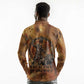 Onuris Long Sleeve Polo Shirt Egyptian War God Slayer of Enemies Spear Lion Ancient Battle