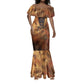 Onuris Mermaid Dress Egyptian War God Slayer of Enemies Spear Lion Ancient Battle