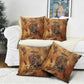 Onuris Pillow Cover Egyptian War God Slayer of Enemies Spear Lion Ancient Battle