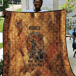 Onuris Quilt Egyptian War God Slayer of Enemies Spear Lion Ancient Battle