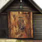 Onuris Quilt Egyptian War God Slayer of Enemies Spear Lion Ancient Battle