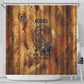 Onuris Shower Curtain Egyptian War God Slayer of Enemies Spear Lion Ancient Battle