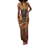 Onuris Tank Maxi Dress Egyptian War God Slayer of Enemies Spear Lion Ancient Battle