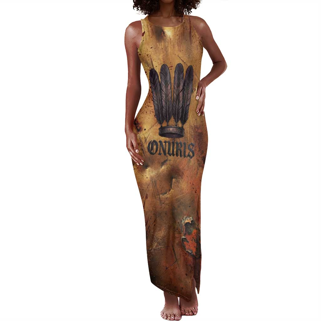 Onuris Tank Maxi Dress Egyptian War God Slayer of Enemies Spear Lion Ancient Battle