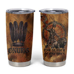 Onuris Tumbler Cup Egyptian War God Slayer of Enemies Spear Lion Ancient Battle