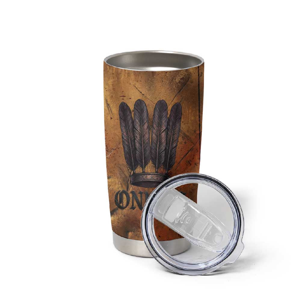 Onuris Tumbler Cup Egyptian War God Slayer of Enemies Spear Lion Ancient Battle