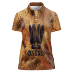 Onuris Women Polo Shirt Egyptian War God Slayer of Enemies Spear Lion Ancient Battle