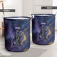 Onuris Laundry Basket Cosmic Warrior Egyptian God Eye of Horus Spears Starry Night