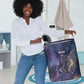 Onuris Laundry Basket Cosmic Warrior Egyptian God Eye of Horus Spears Starry Night
