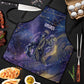 Onuris Apron Cosmic Warrior Egyptian God Eye of Horus Spears Starry Night