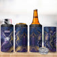 Onuris 4 in 1 Can Cooler Tumbler Cosmic Warrior Egyptian God Eye of Horus Spears Starry Night