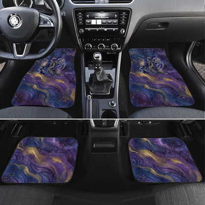 Onuris Car Mats Cosmic Warrior Egyptian God Eye of Horus Spears Starry Night