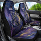 Onuris Car Seat Cover Cosmic Warrior Egyptian God Eye of Horus Spears Starry Night