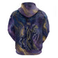 Onuris Hoodie Cosmic Warrior Egyptian God Eye of Horus Spears Starry Night