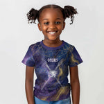 Onuris Kid T shirt Cosmic Warrior Egyptian God Eye of Horus Spears Starry Night