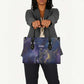Onuris Leather Bag Cosmic Warrior Egyptian God Eye of Horus Spears Starry Night