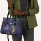 Onuris Leather Bag Cosmic Warrior Egyptian God Eye of Horus Spears Starry Night