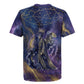 Onuris Rugby Jersey Cosmic Warrior Egyptian God Eye of Horus Spears Starry Night