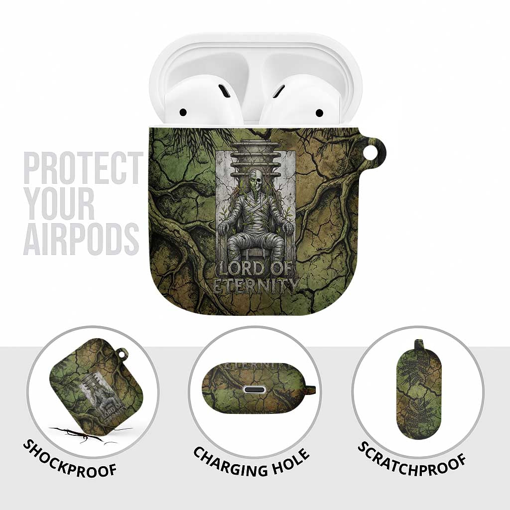 Osiris AirPods Case Lord of Eternity Egyptian God Throne Mummy Staffs Ancient