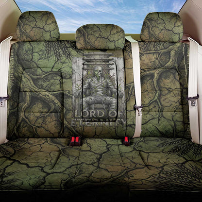 Osiris Back Car Seat Cover Lord of Eternity Egyptian God Throne Mummy Staffs Ancient
