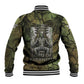 Osiris Baseball Jacket Lord of Eternity Egyptian God Throne Mummy Staffs Ancient