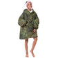 Osiris Kid Wearable Blanket Hoodie Lord of Eternity Egyptian God Throne Mummy Staffs Ancient