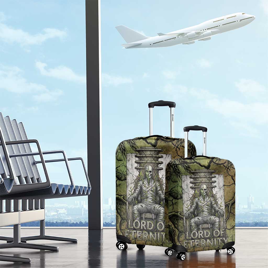 Osiris Luggage Cover Lord of Eternity Egyptian God Throne Mummy Staffs Ancient