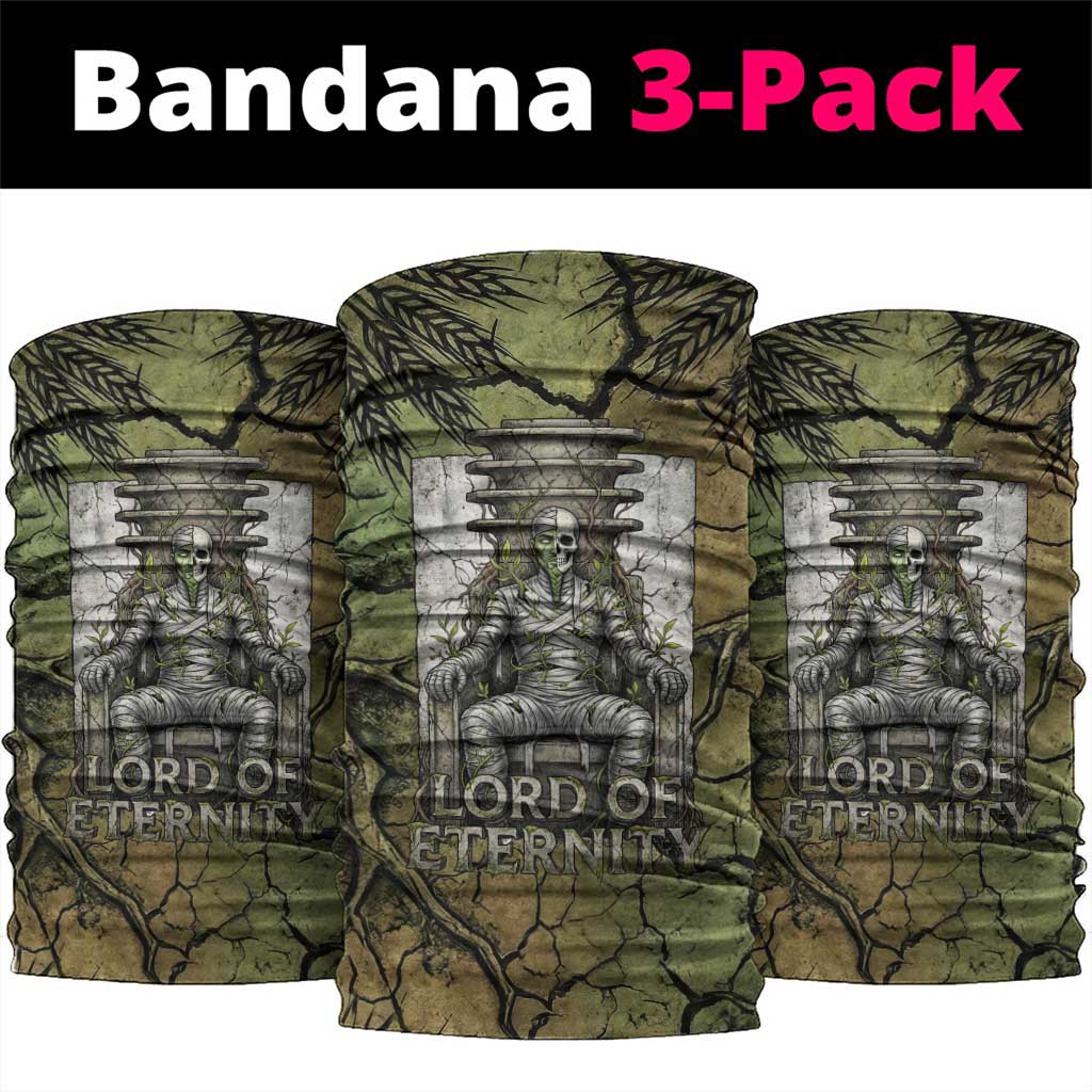 Osiris Neck Gaiter Lord of Eternity Egyptian God Throne Mummy Staffs Ancient