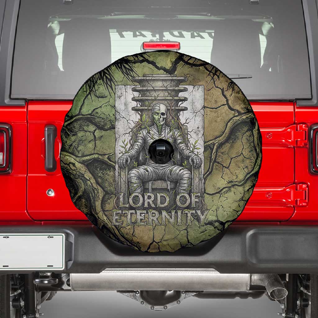 Osiris Spare Tire Cover Lord of Eternity Egyptian God Throne Mummy Staffs Ancient