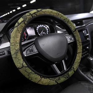 Osiris Steering Wheel Cover Lord of Eternity Egyptian God Throne Mummy Staffs Ancient